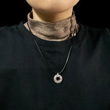 Om Mani Padme Hum Anhänger aus 925er Silber