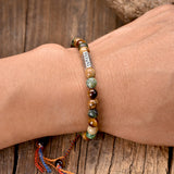 Mantra-Armband - Tigerauge
