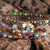 Armband Wrap aus natürlichem Kohle - Tibetwelt