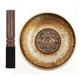 Tibetan Singing Bowl 4 Buddhas - Tibetwelt