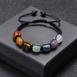 7 Chakra Armband Trommelsteine