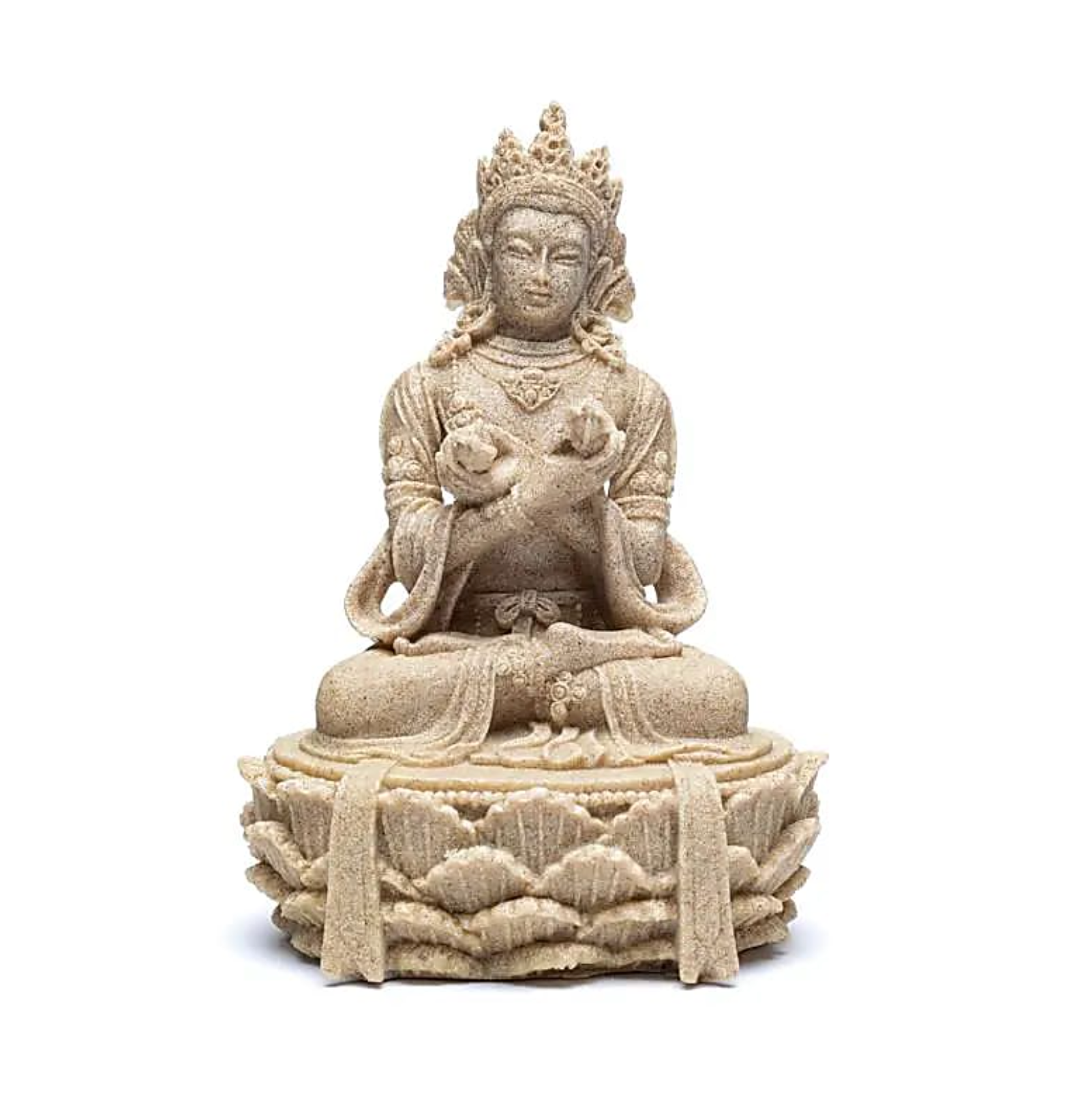 Buddha-Statue mit Glocke und Dorje - Tibetwelt