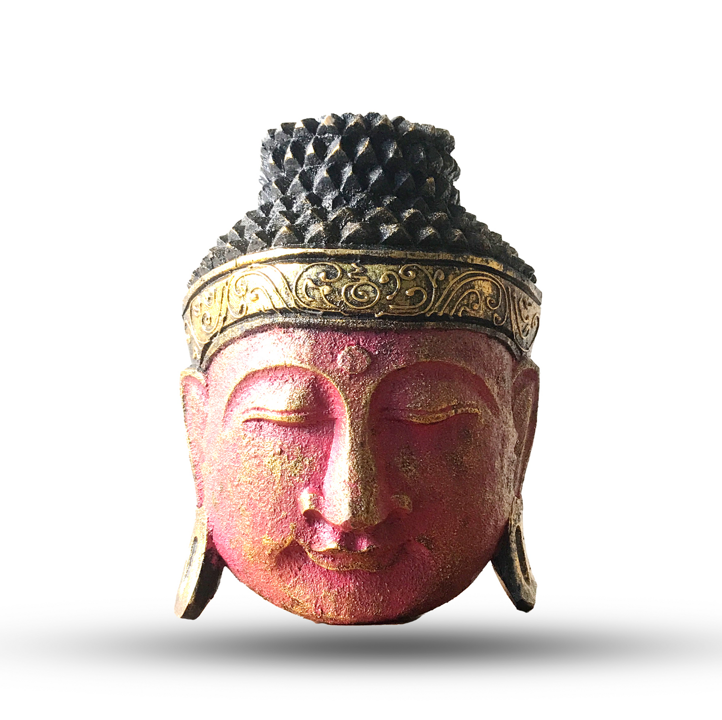Roter Buddha-Kopf - Tibetwelt