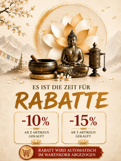 Rabatte : 10% ab. 2 artikelm gekauft, 15% ab 3 artikeln gekauft
