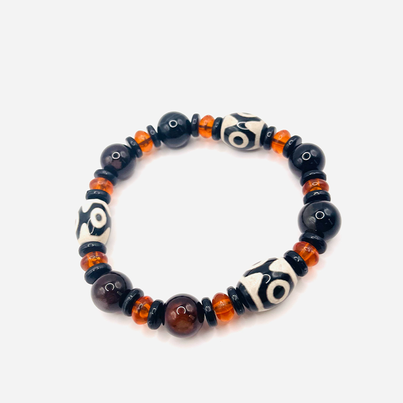 Segen 3 Augen Dzi Armband
