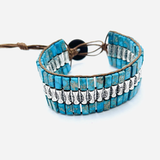 bracelet-tibetain-de-sagesse-turquoise - Univers TIbet