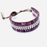 tibetanisches Armband, Energie, roter Jasper - Tibetwelt