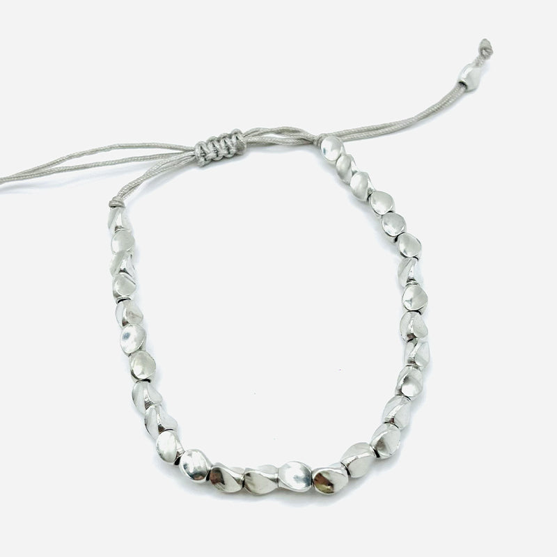 tibetanischer Amulett-Armreif - Glücksbringer - Kupferschmuck - Silber - Tibetwelt