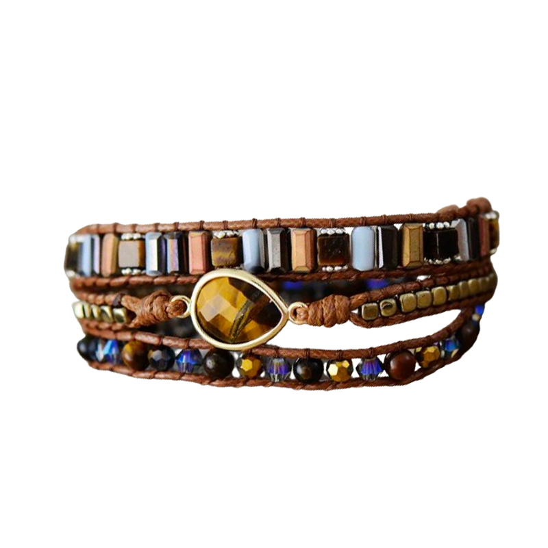 Armband - Perlen aus Kristall - Tibetwelt
