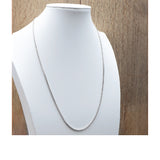 Kette aus 925er Silber, Palmen-Design - Tibetwelt