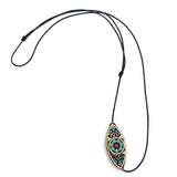 collier oeil de protection - univers tibet