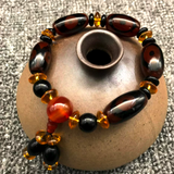 dzi-3-yeux-richesse-marron - univers tibet