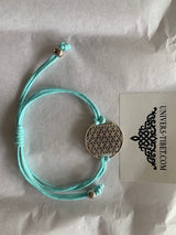 Blume des Lebens Gewebte Armbänder