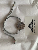 Blume des Lebens Gewebte Armbänder