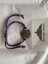 Blume des Lebens Gewebte Armbänder