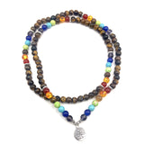7 Chakra Mala Armband