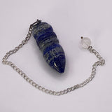 Pendule divinatoire en lapis lazuli - univers tibet