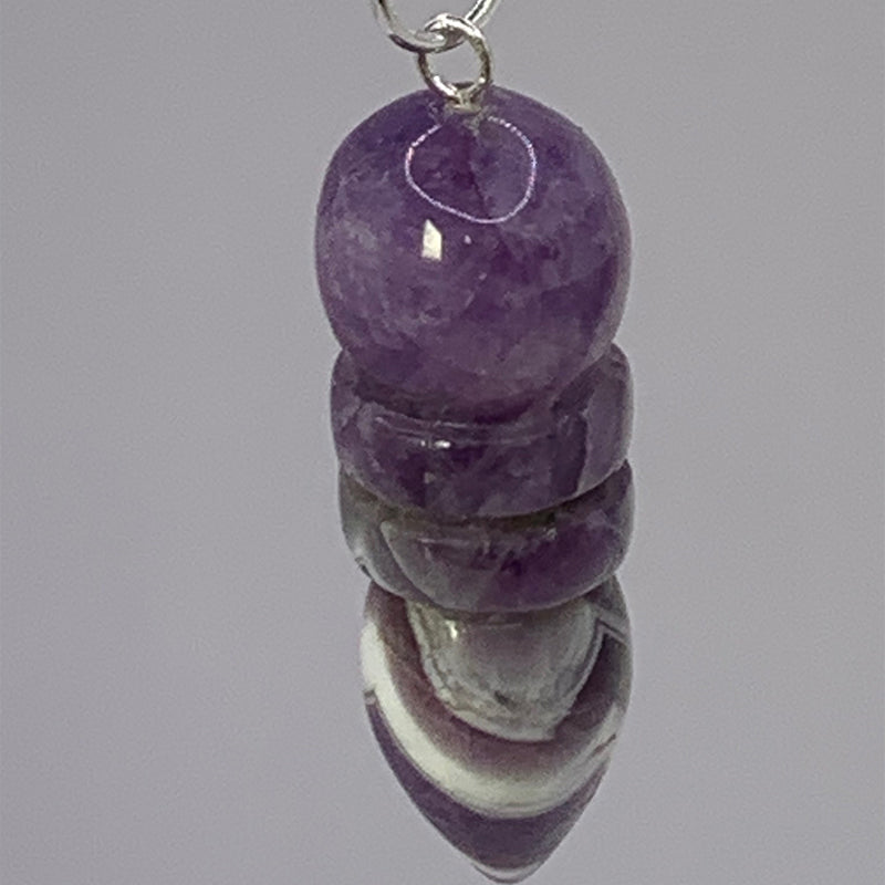 wahrsagende Pendel - Amethyst - Tibet