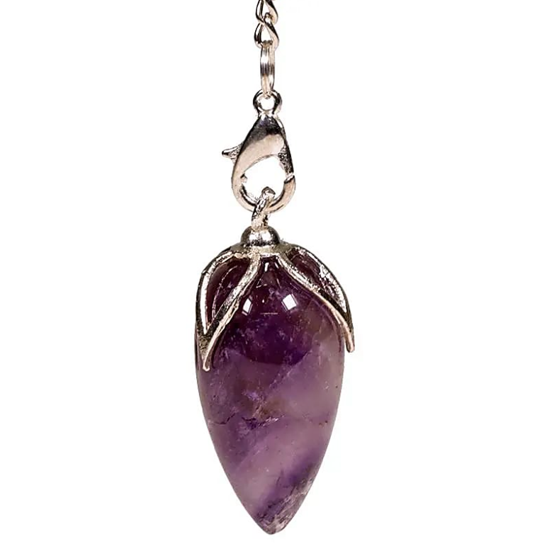 Lotus-Pendel Amethyst - Tibetwelt
