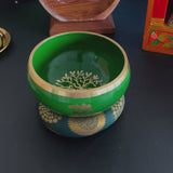 Tibetische Klangschale Baum des Lebens