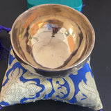 Ishana Tibetische Schale Schwarz und Gold 10 cm