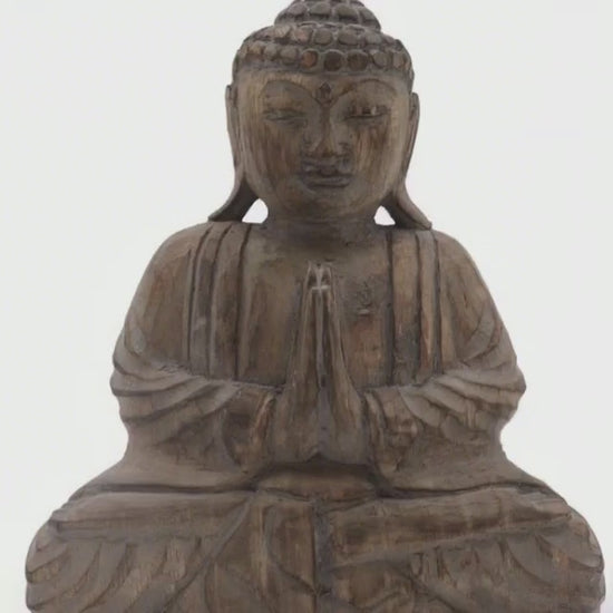 Bouddha en Bois