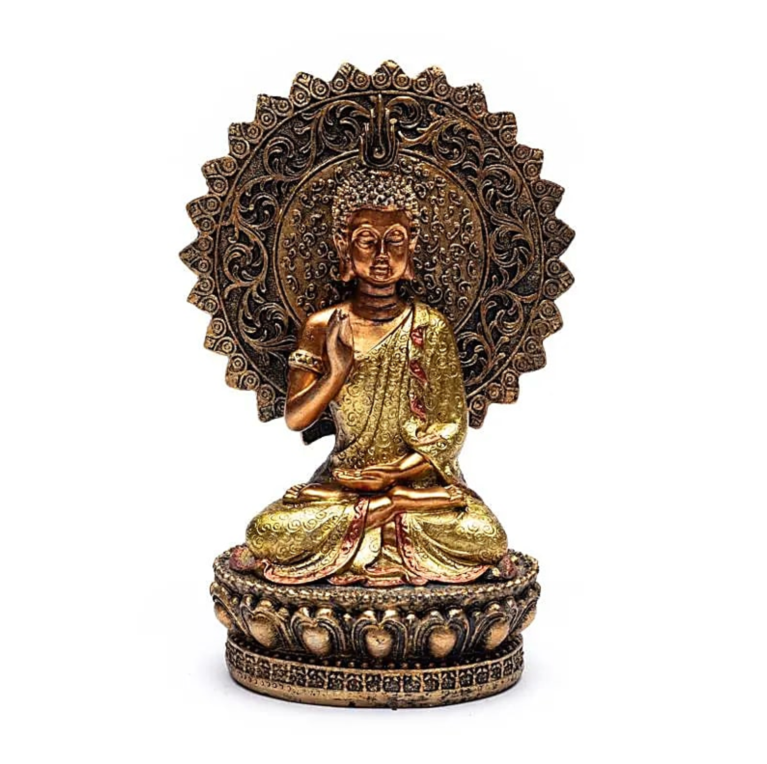 Buddha-Statue, Geborgenheit - Tibetwelt