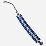 Wickelarmband aus Jaspis und Kristallen